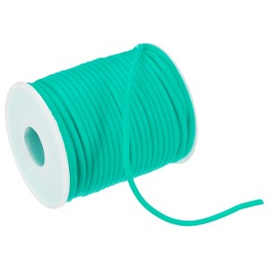 Unique Bargains Hollow Pipe Tubing Rubber Cord Silicone Stretchy Durable Elastic Beading Cord 1 Pc - 1 of 4