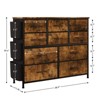 10 Drawers Dresser for Bedroom,Fabric Storage Drawer, Dressers & Chest of Drawers with Side Pockets - 2 of 4