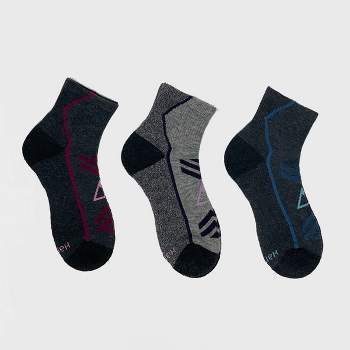 Solid Barre Liner Socks 2pk - Brown/purple - All In Motion™ : Target