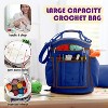 Hearth & Harbor Crochet Kit for Beginners Adults and Kids, Amigurumi and Crocheting Kit with Soft Yarn and Sage Green Crochet Bag - 3 of 4