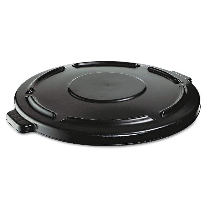 Rubbermaid Commercial Vented Round Brute Lid 24 1/2 x 1 1/2 Black 264560BLA, 1 of 3