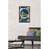 Trends International NBA Golden State Warriors - Maximalist Logo 23 Framed Wall Poster Prints - 2 of 4