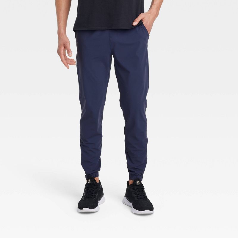 Men's Lightweight Tricot Joggers - All In Motion™, 1 of 4