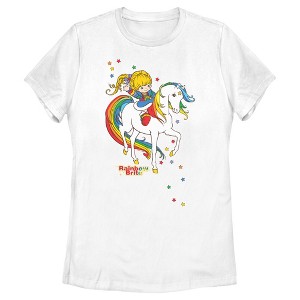 Women's Rainbow Brite With Starlite T-Shirt - 1 of 4