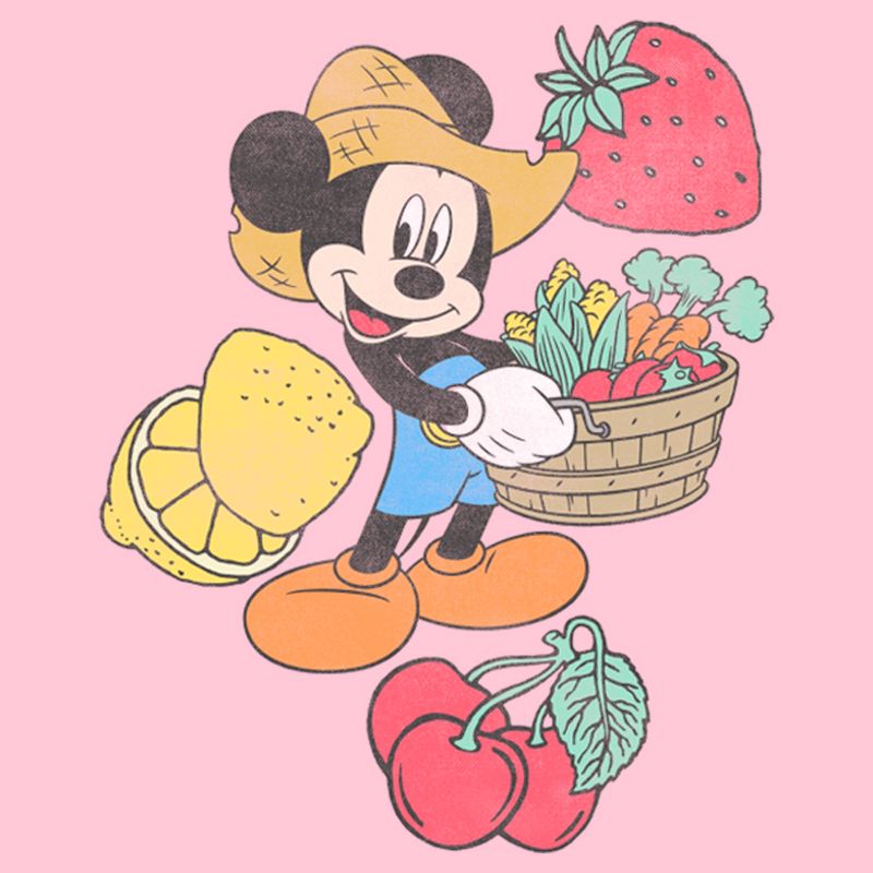 Girl's Disney Mickey Mouse Gardener T-Shirt, 2 of 5