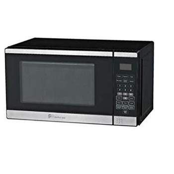 Perfect Aire 0.9 cu ft Black Microwave 900 W.