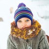 My Little Pony Girls Winter Hat and Gloves Set, Kids Ages 4-7 (Blue) - 2 of 3