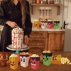 Hachikiko 12 PCS Halloween Popcorn Boxes - Pumpkin Vampire Frankenstein Devil Boxes, Party Favor Snack Containers, Halloween Party Supplies - 3 of 4