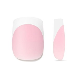 LOVELAY CREATIONS 50-Piece Pink Short Square Press-On Nails - 1 of 4