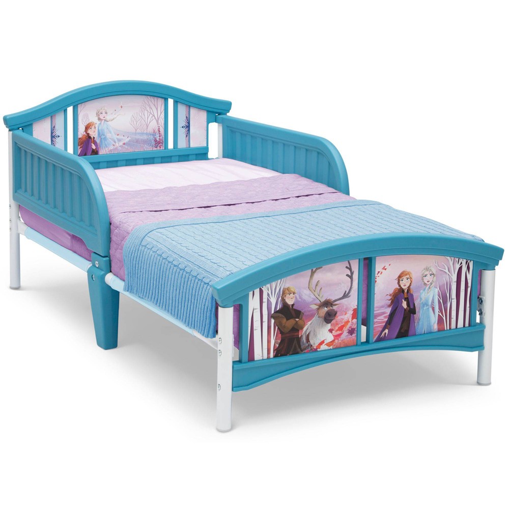 Photos - Bed Frame Disney Toddler  Frozen 2 Plastic Kids' Bed - Delta Children 