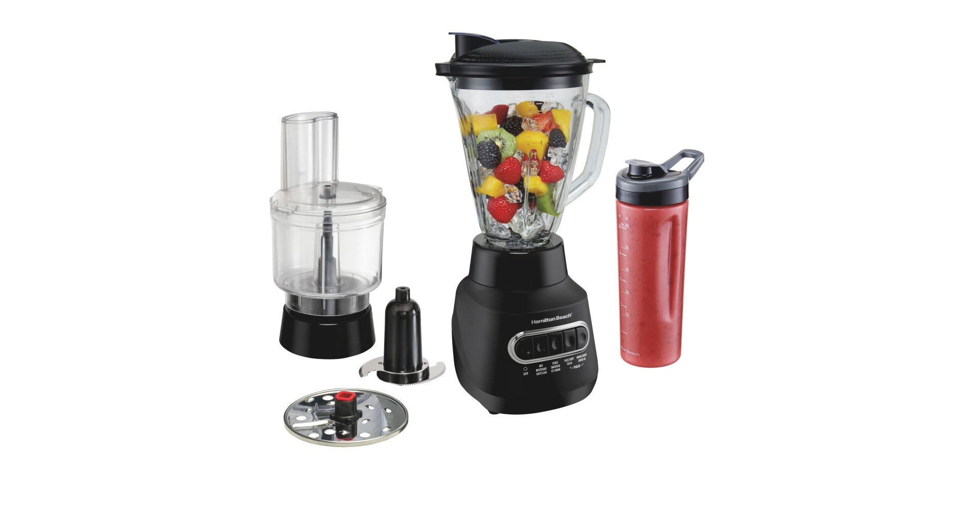 Hamilton Beach Kitchen System 3-in-1 Blender with 52oz Food Processor Glass