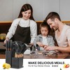 19-Piece Cooking Tools and Knives Set, Kitchen Utensils Set, Non-Scratch, Heat-Resistant（Gray） - 3 of 4