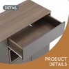2-in-1 Shoe Storage Bench & Shoe Cabinets , Multi-functional Shoe Rack with Padded Seat, Adjustable Shelves - Leovsnove - 4 of 4