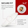 Impresa 16.5" Microwave Glass Plate/Glass Turntable Plate Replacement - 4 of 4