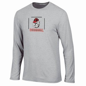 NCAA Georgia Bulldogs Men's Gray Long Sleeve T-Shirt - 1 of 3