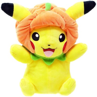 pumpkin pikachu plush