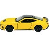 2024 Ford Mustang GT 5.0 Yellow with Black Top "NEX Models" Series 1/25 Diecast Model Car by Welly - 3 of 4