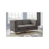 Meridian Furniture,Alina Velvet Modular Sofa - 2 of 4