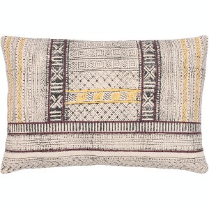 Livabliss Zoya Global Black Throw Pillow - 1 of 4