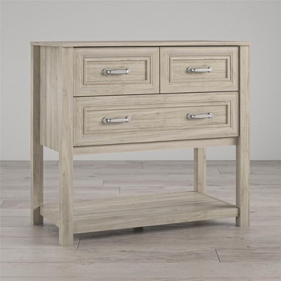 Sierra Ridge Levi Kids’ 3 Drawer Dresser, Light Walnut