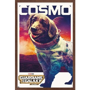 Trends International Marvel Guardians of the Galaxy Vol. 3 - Cosmo One Sheet Framed Wall Poster Prints - 1 of 4