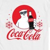 Men's - Coca Cola - Polar Bear Circle With Snowflakes Short Sleeve Graphic T-Shirt - 2 of 4