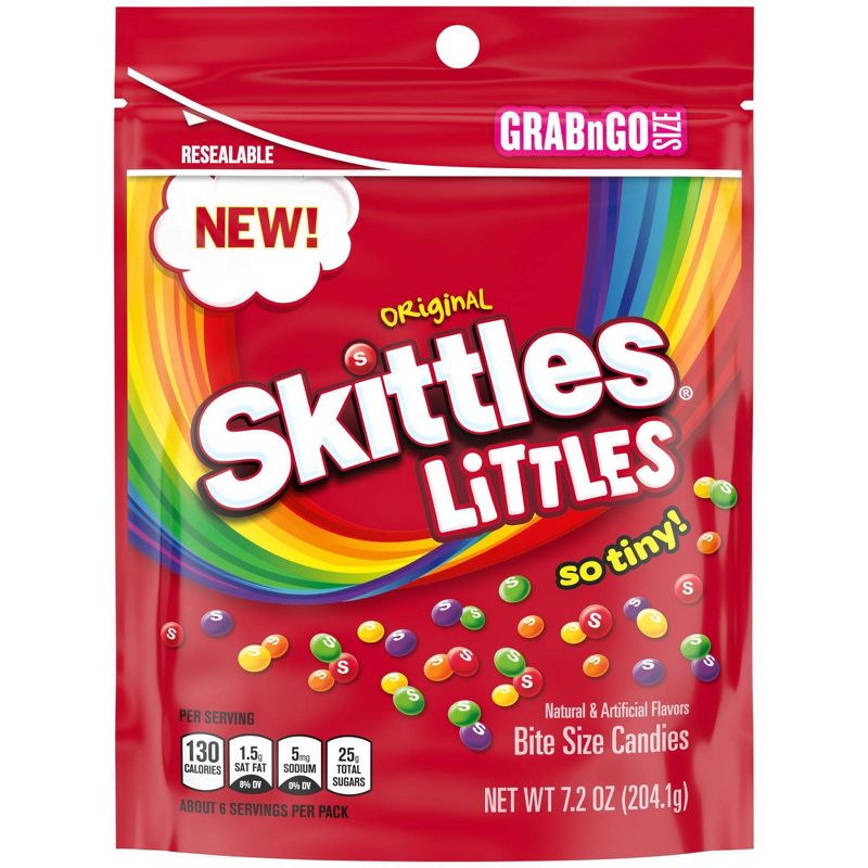 Skittles Littles Original Candy - 7.2oz, 1 of 10