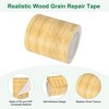Unique Bargains Self Adhesive Realistic Wood Grain Durable Multi Use Masking Tape 1 Pc - 2 of 4