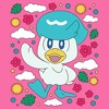 Girl's Pokemon Quaxly Flowers T-Shirt - 2 of 3