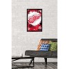 Trends International NHL Detroit Red Wings - Maximalist Logo 23 Framed Wall Poster Prints - 2 of 4