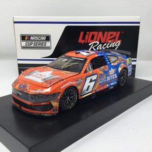 Brad Keselowski 2024 King's Hawaiian Soft Pretzel Bites Foil Number 1:24 Autographed Diecast - 1 of 4