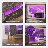 Bestier 80 Inch LED TV stand Gaming Entertainment Center with Open Storage - 4 of 4