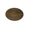 Gibson Home Feri 12 Piece 13 inch Wooden Skin Luxe Chargers - 2 of 4