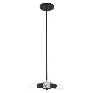 Livex Lighting Copenhagen 3 - Light Chandelier in  Black - 1 of 4