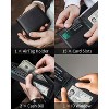 Paaaawaters Mens Genuine Leather Bifold RFID Blocking Wallet with 14 Card Slots - 2 of 4