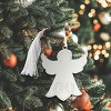 Slickblue Beautiful 4" x 3" Angel Ornament - Ideal for Christmas Tree Decoration - Festive Holiday Season Accent - 3 of 4