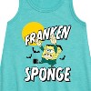 - SpongeBob SquarePants - Franken Sponge Graphic Sleeveless Aline Dress - 2 of 4