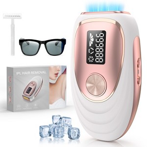 IPL Hair Removal Sytem, Hair Remover with Ice-Cooling, At-Home Laser Hair Remover for Full Body & Bikini - 1 of 4