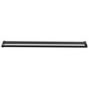 vidaXL Shower Shelf for Walk-in Shower Wall Black 45.3 in. Aluminum - 3 of 4