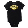 DC Comics Justice League Superman Flash Baby Pants Bodysuit and Hat 3 Piece Outfit Set Newborn to Infant - 3 of 4