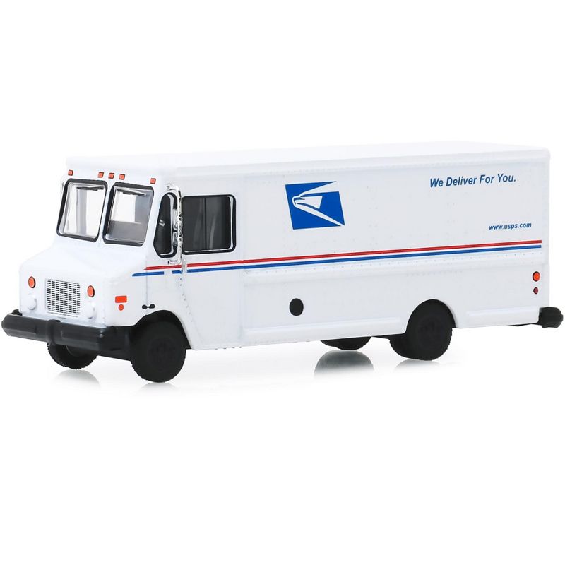 2019 Mail Delivery Vehicle White "USPS" (United States Postal Service) "H.D. Trucks" Series 17 1/64 Diecast Model by Greenlight, 2 of 4