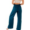 Women's Pacifica Wide Leg Cotton Pants - lotus & luna - 3 of 3