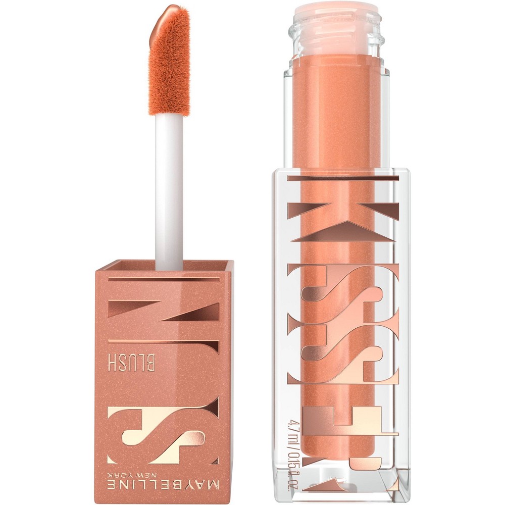 Photos - Face Powder / Blush Maybelline Sunkisser Multi-use Blendable Liquid Blush - 10 Sun Tempt - 0.23 fl oz 