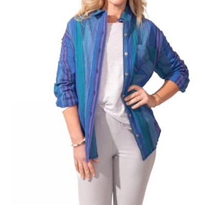 Women's Striped friend Shirt - ESCAPE BY HABITAT