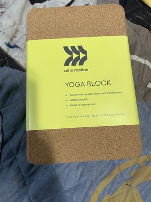 Cork Yoga Block - Brown - All In Motion™
