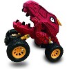 Aeromax Aeromax Dino-Faur Pull Back Dinosaur Truck | Red - 3 of 3