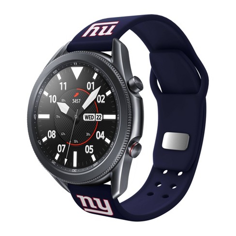 Nfl New York Giants Samsung Watch Compatible Silicone Sports Band - 22mm :  Target