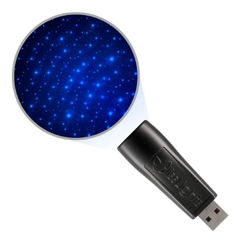 Starport USB Laser Star Projector (Blue Stars) &#8211; BlissLights, 1 of 5