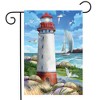 Briarwood Lane Summer Garden Flag 12x18 For Outdoor Coastal Lighthouse Nautical For Summer Garden Flag Flags For Outside - 2 of 4