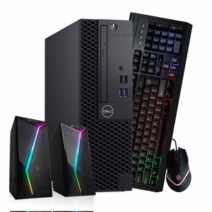 Dell Windows 11 Desktop Computer | Intel 8th Gen Hexa Core | 16GB DDR4 RAM | 500GB SSD | Home or Office Optiplex PC | Manufacturer Refurbished - 1 of 4
